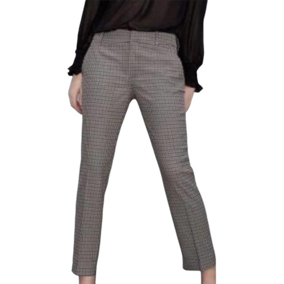 Banana Republic Gray Avery Preppy Lagenlook Linen Blend Trouser Pants Size 16L - Picture 2 of 12